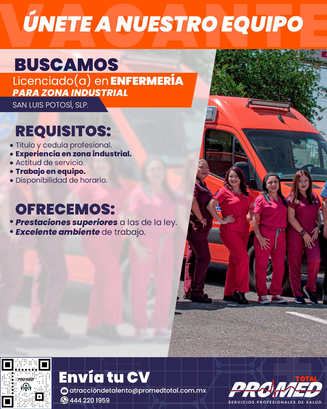 PromedTotal - ¡Estamos en busca de nuevos talentos! Únete a nuestro ...