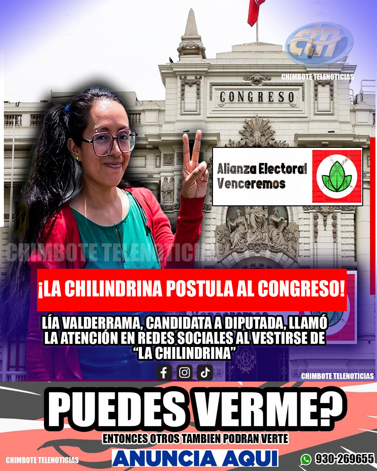 🇵🇪 #Elecciones2026 | ¡𝐋𝐀... - Chimbote Telenoticias | Facebook