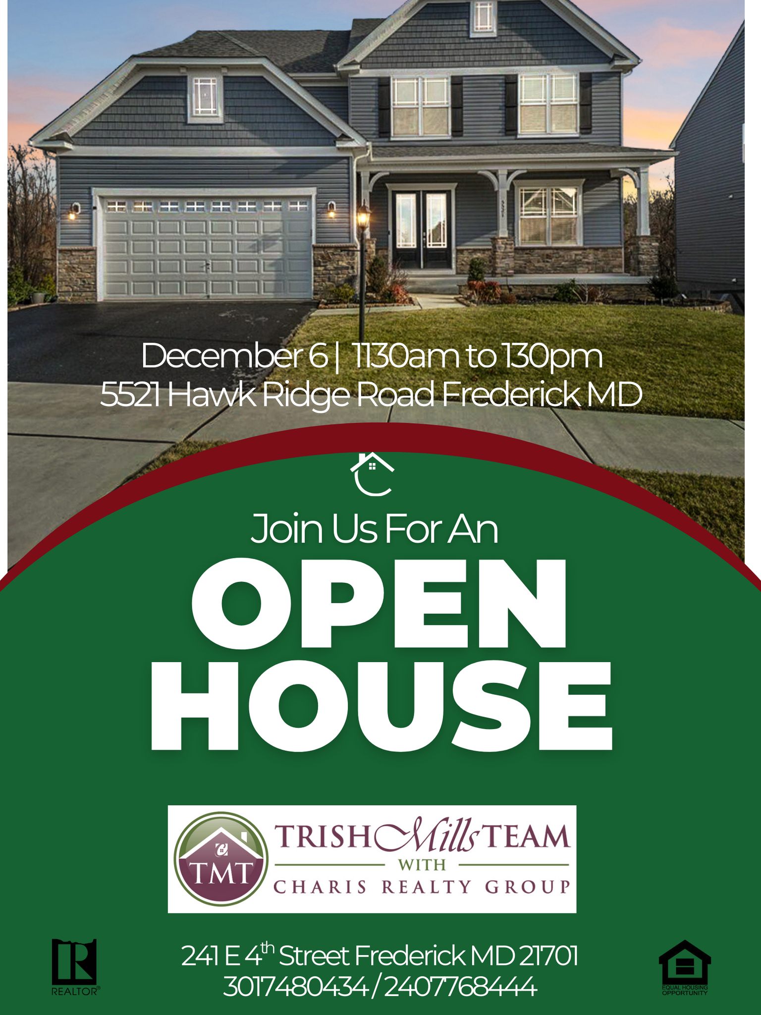 The Trish - 🏡 OPEN HOUSE – 5521 Hawk Ridge Road When: Saturday ...