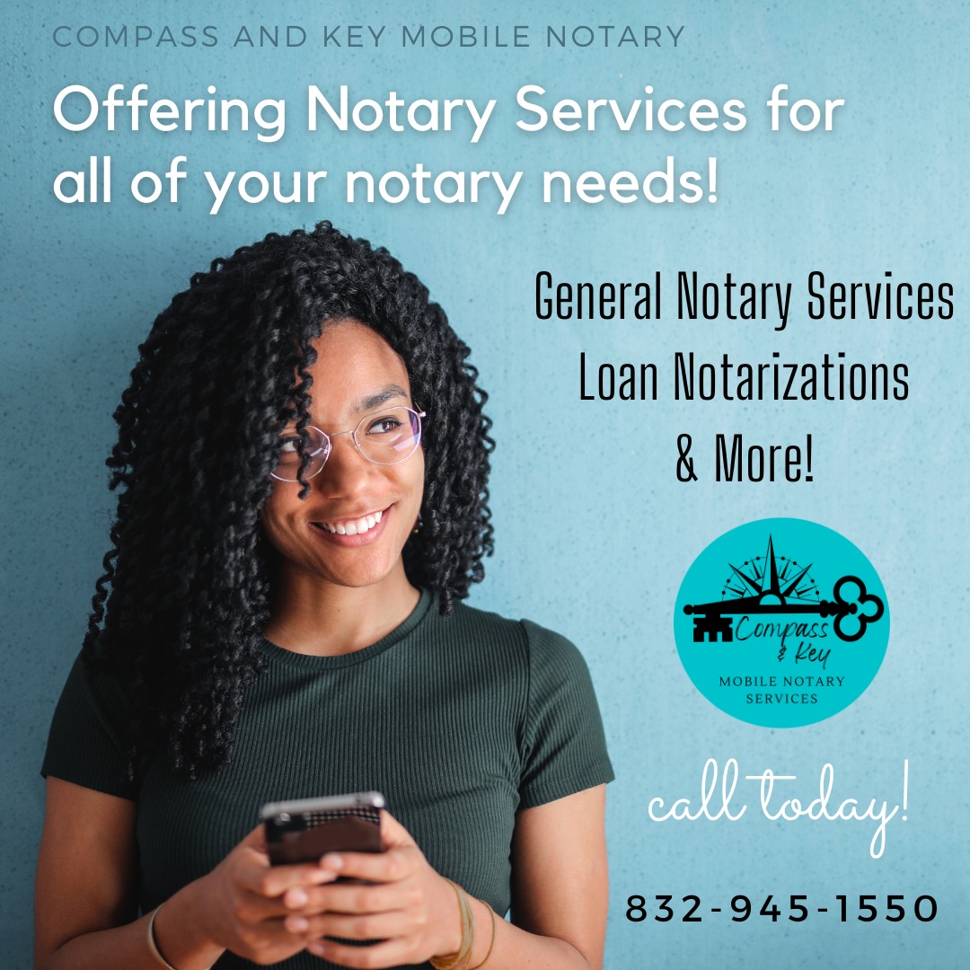 Compass & Key Mobile Notary | Richmond TX