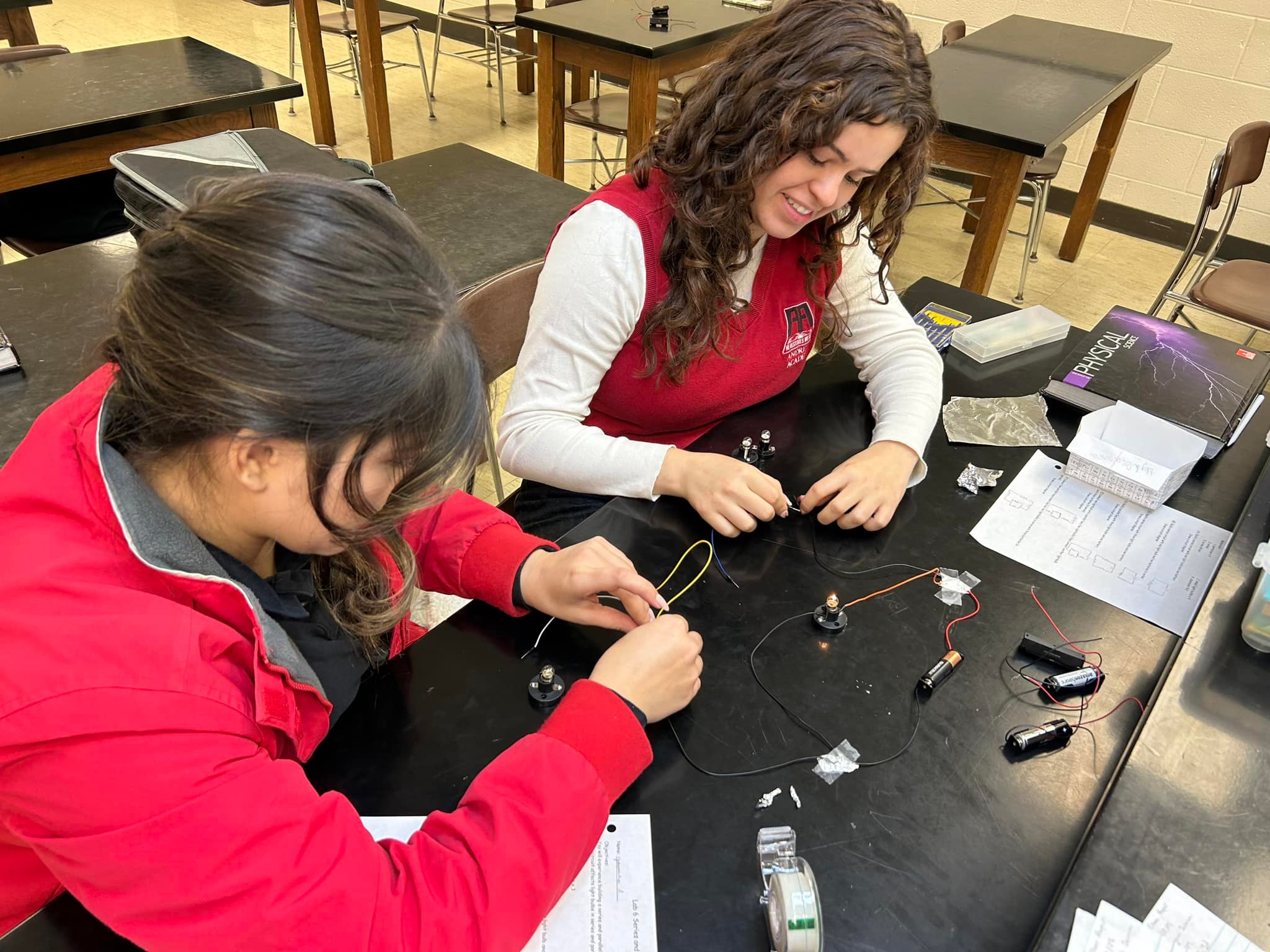 Andrews - Ms. Chao’s physical science class has been diving into the ...