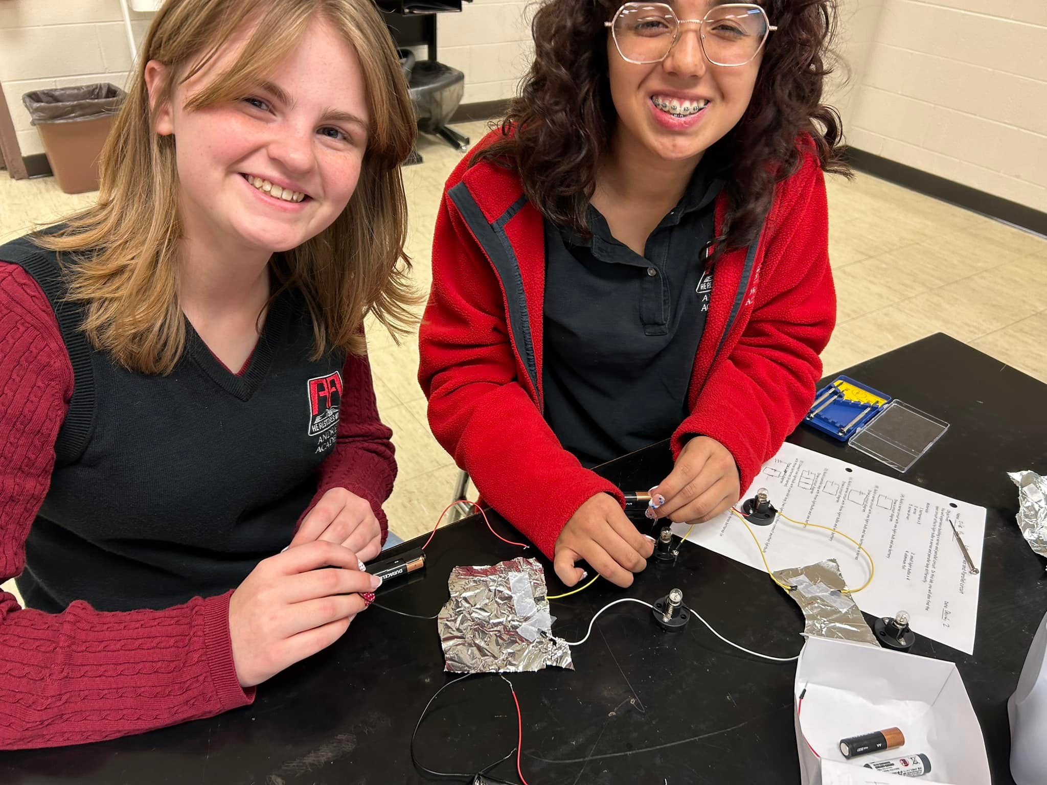Andrews - Ms. Chao’s physical science class has been diving into the ...