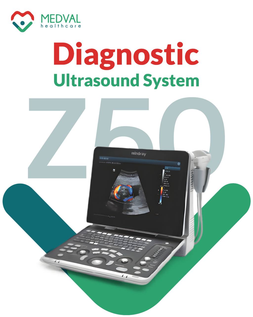 Medval - في عالم الطب الحديث، السرعة والدقة مع جهاز سونار Mindray Z50 ...