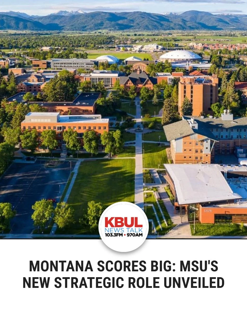 KBUL - 🤯 Montana just landed a major national tech win! MSU is now a ...