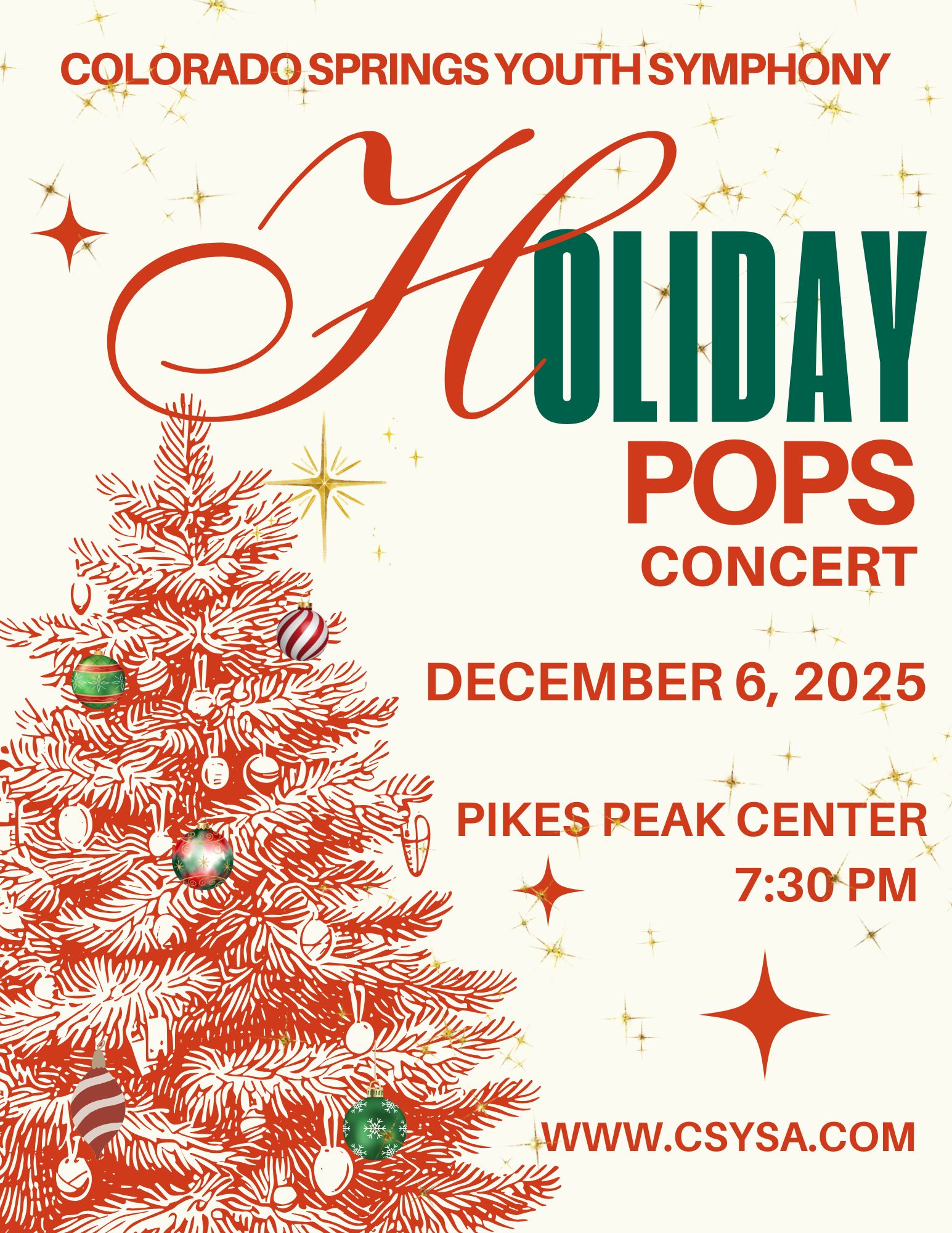 Colorado Springs... - Colorado Springs Youth Symphony - CSYSA