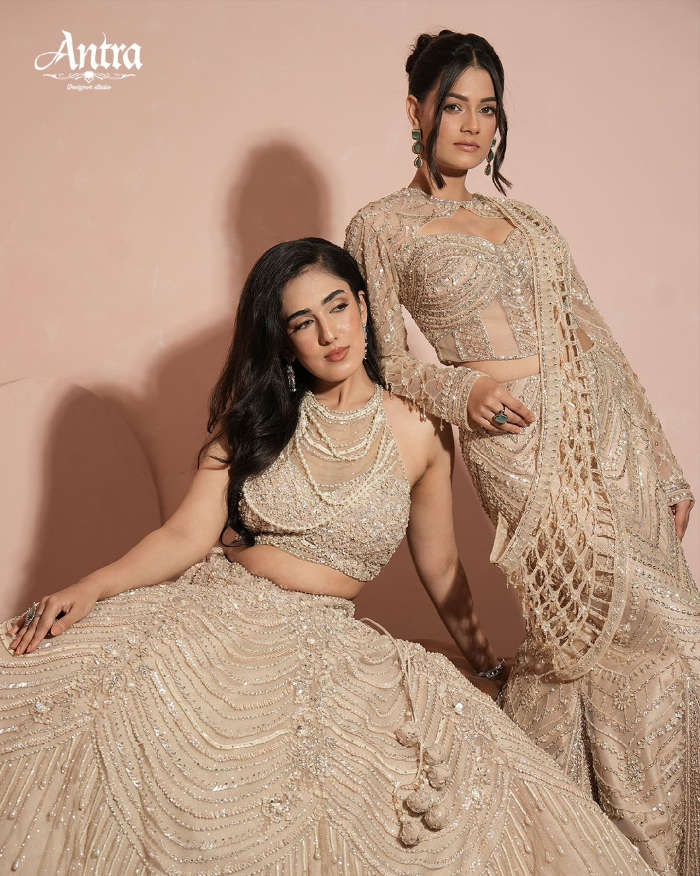 Antra Designer Studio's Signature Bridal Ensembles in Ahmedabad