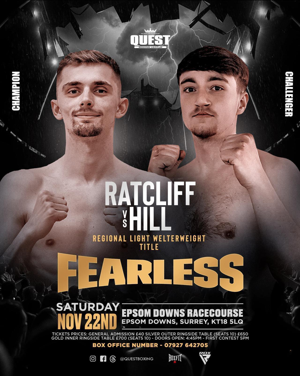 Basingstoke - ☘️ ☘️ 🥊 🥊 Best of Luck to Luke Ratcliff from Pure Boxing ...
