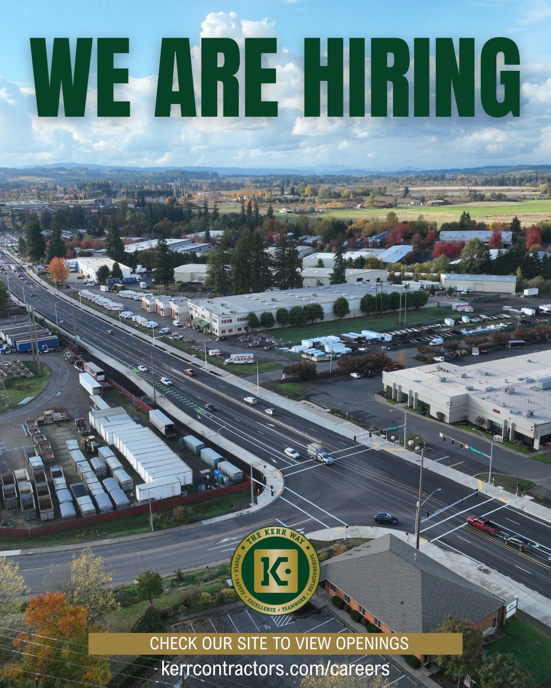 Kerr Contractors Oregon, LLC | Woodburn OR