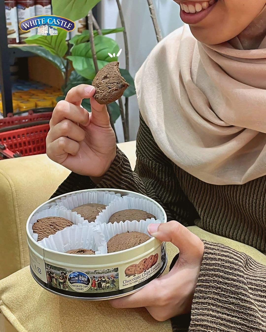 White - Sudah cuba White Castle Chocolate Chips Cookies? Rasa koko yang ...