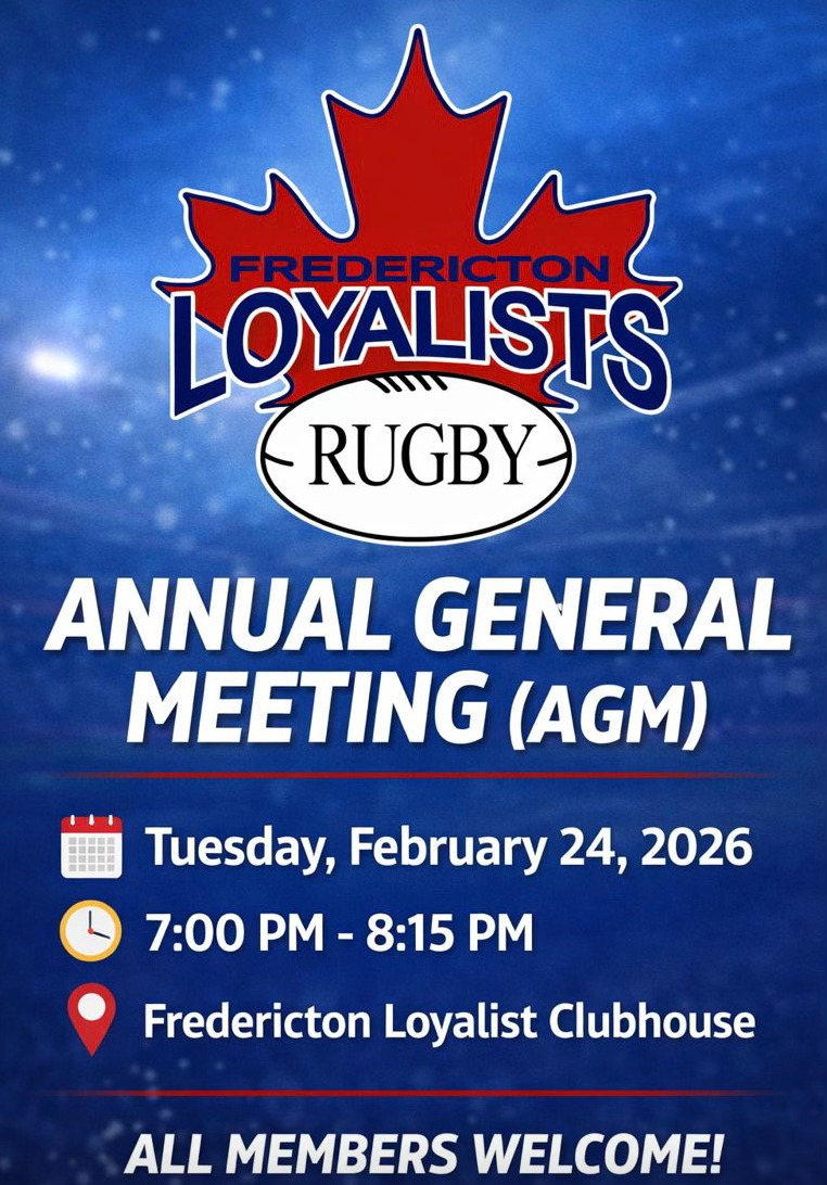 Fredericton Loyalist Rugby Club: Loyal Fans' and Supporters' Page ...
