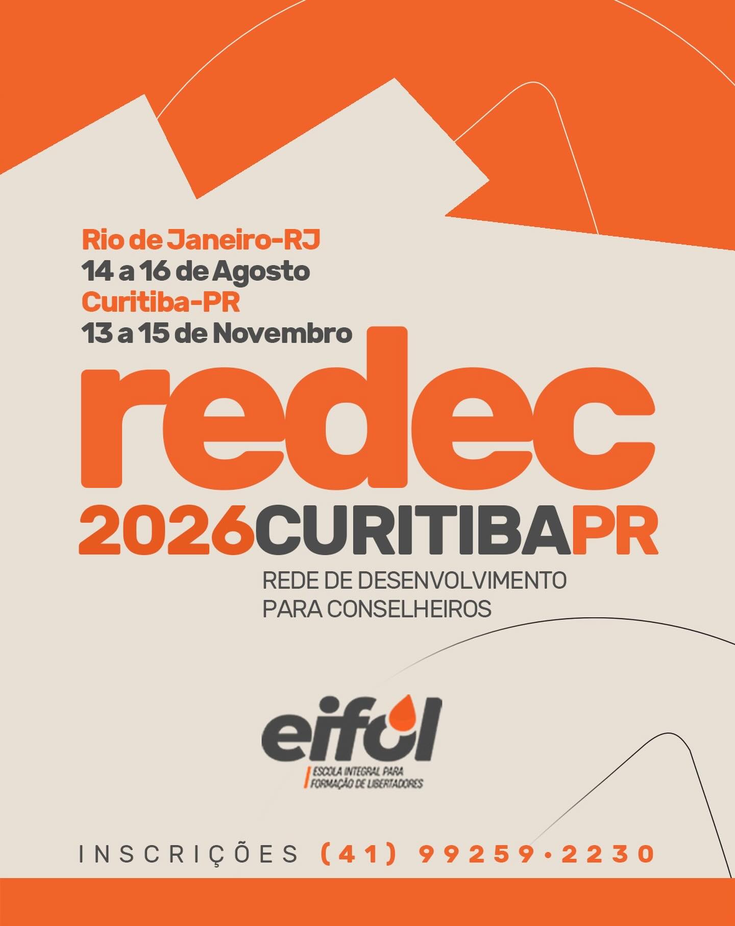 EIFOL - REDEC 2026 | Rede de Desenvolvimento para Conselheiros Em 2026 ...