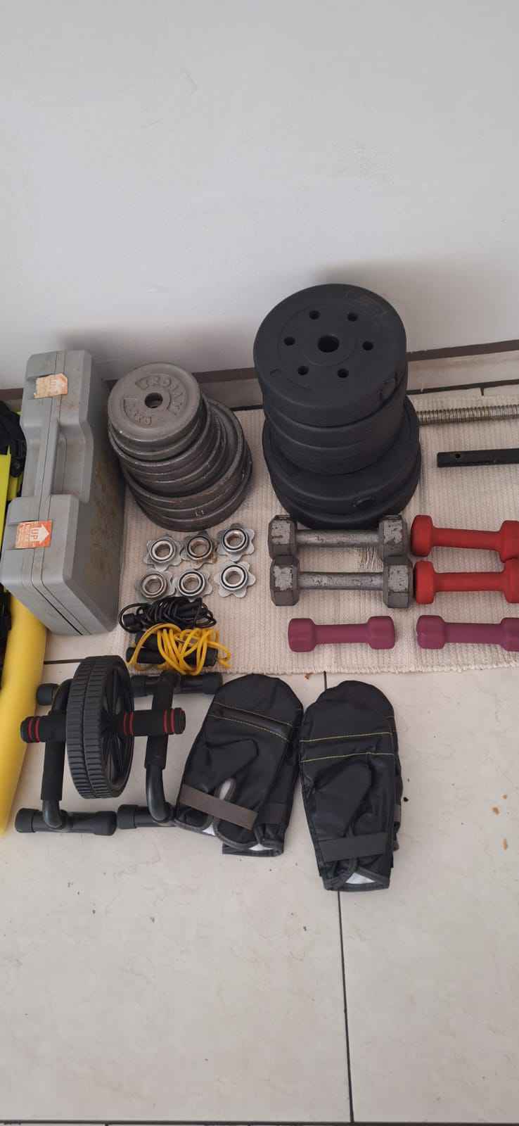 Complete Home Gym Setup – Full Bundle (R6,500) - Weight Lifting ...