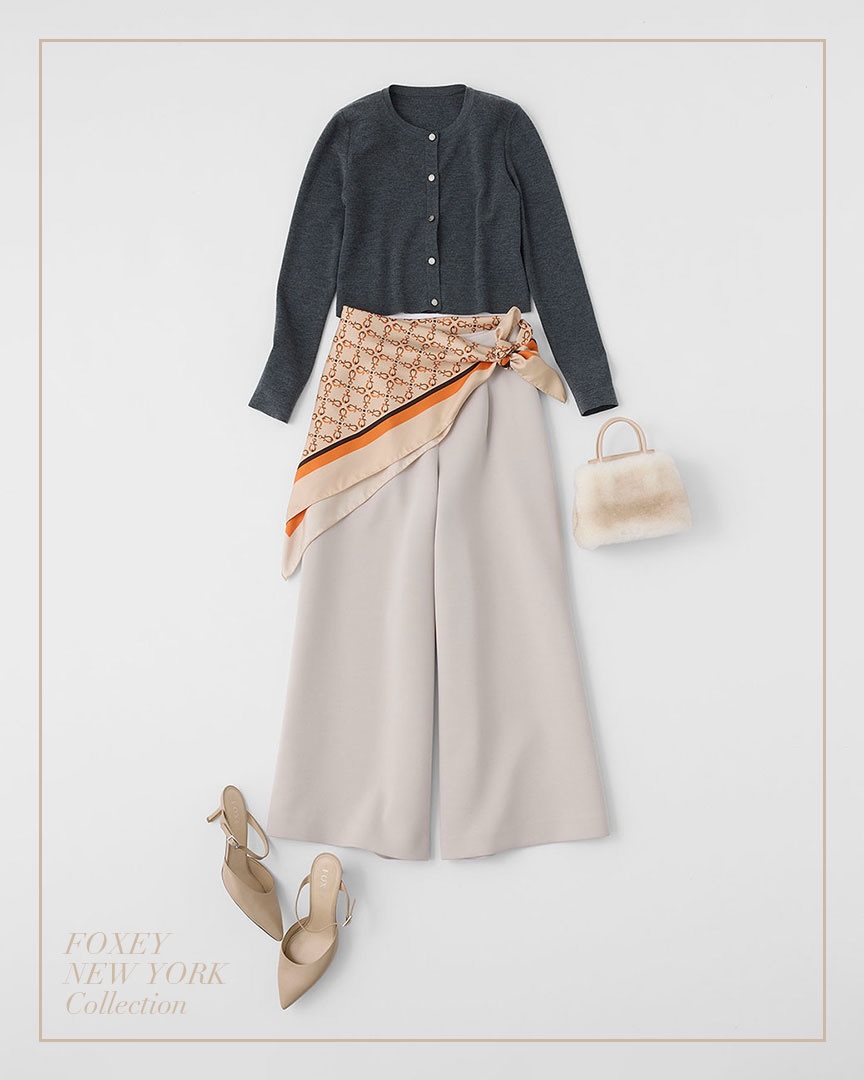 New Season with FOXEY NEW YORK . ボディラインをすっきり見せる