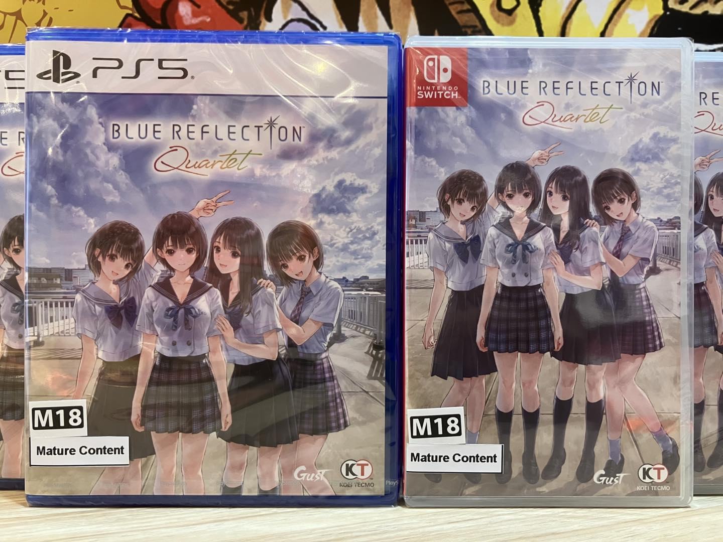 Just In ! 【PS5】/【NSW】 BLUE REFLECTION QUARTET Available now at