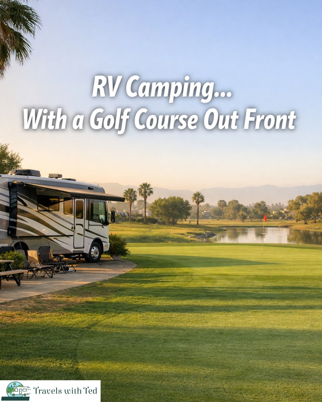 Travels - For RVers who love to golf, this is the dream setup ⛳🚐 ...