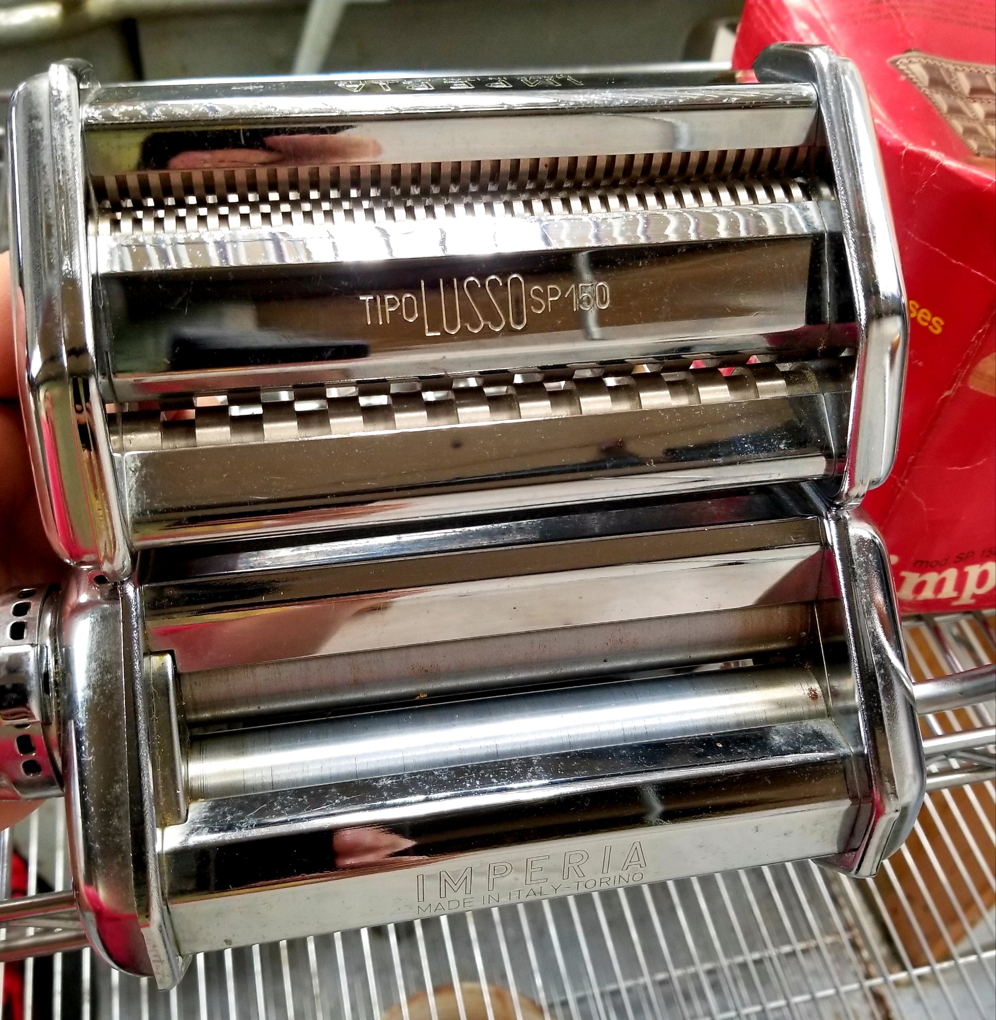Imperia SP150 Pasta Machine - Made In Italy - Pasta Makers - Elmsford ...