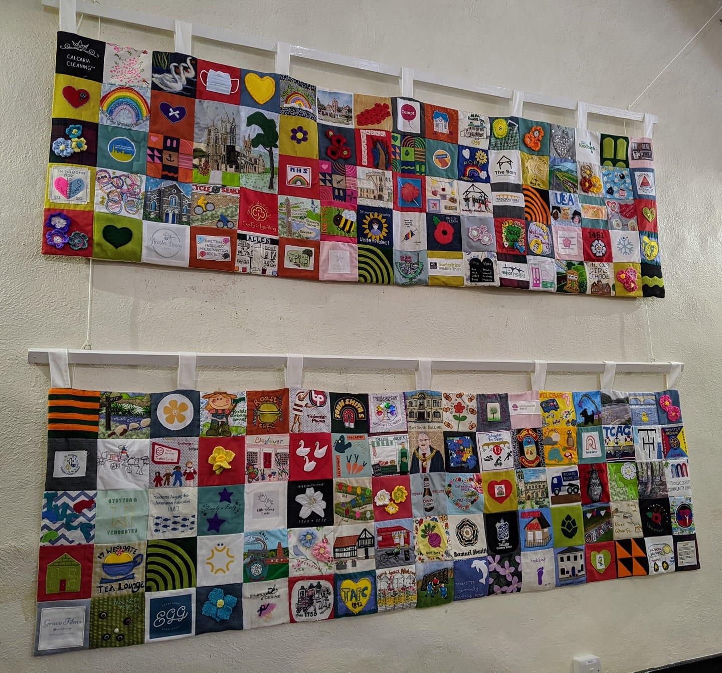 Tadcrafters - The Community Patchwork is now on display at... | Facebook