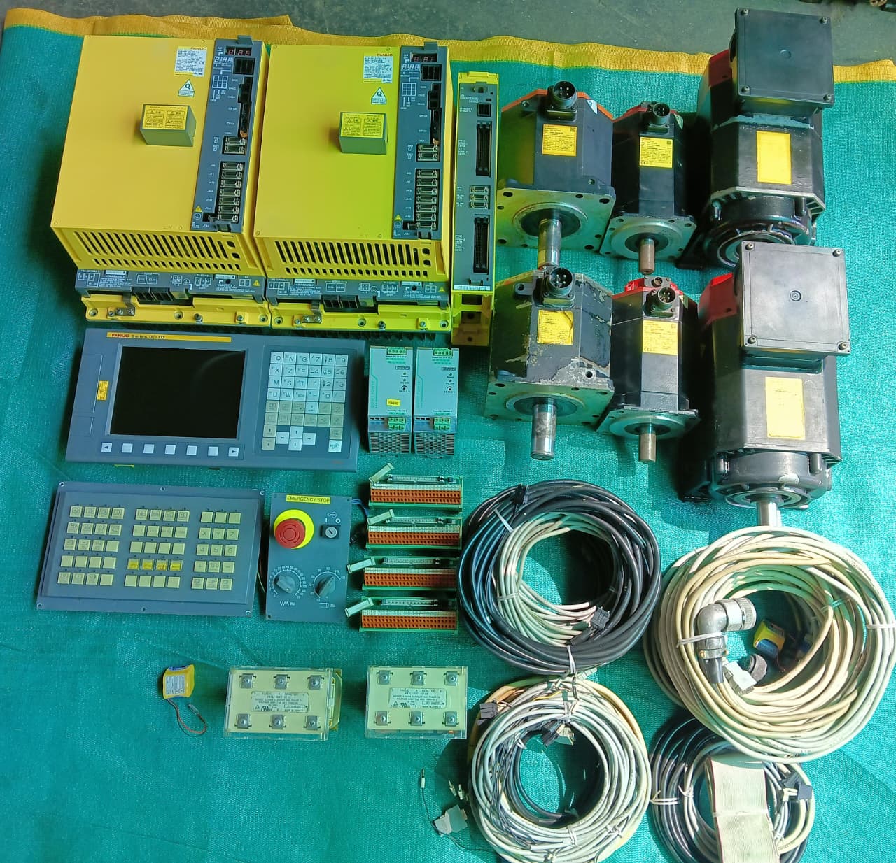 📌 Fanuc 0i-TD Double Combo Drive Turning CNC Package — Available