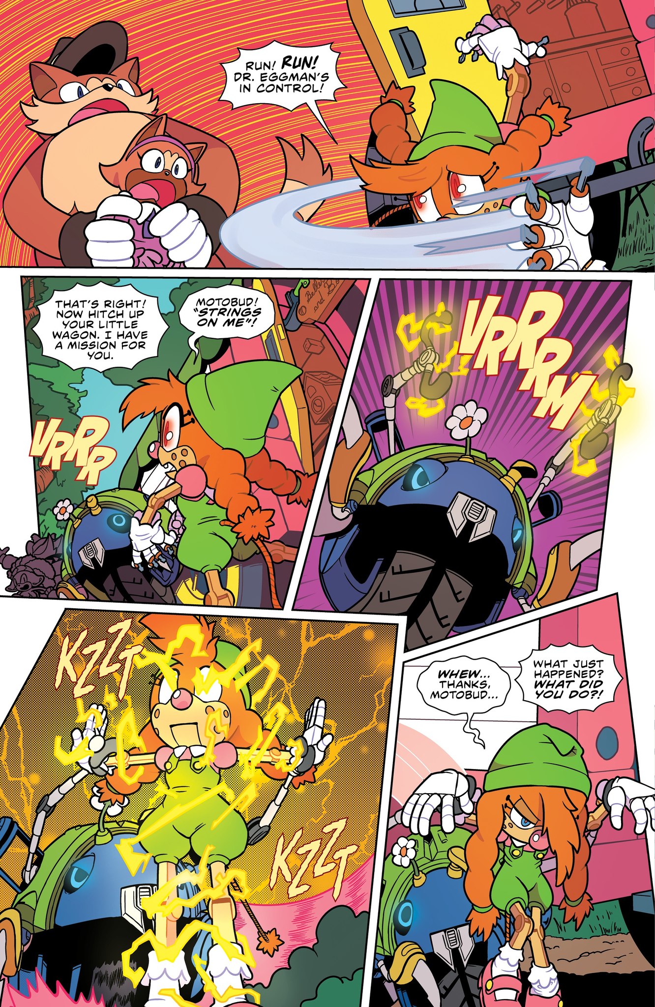 Sonic the Hedgehog #84: Belle and Sonic team up