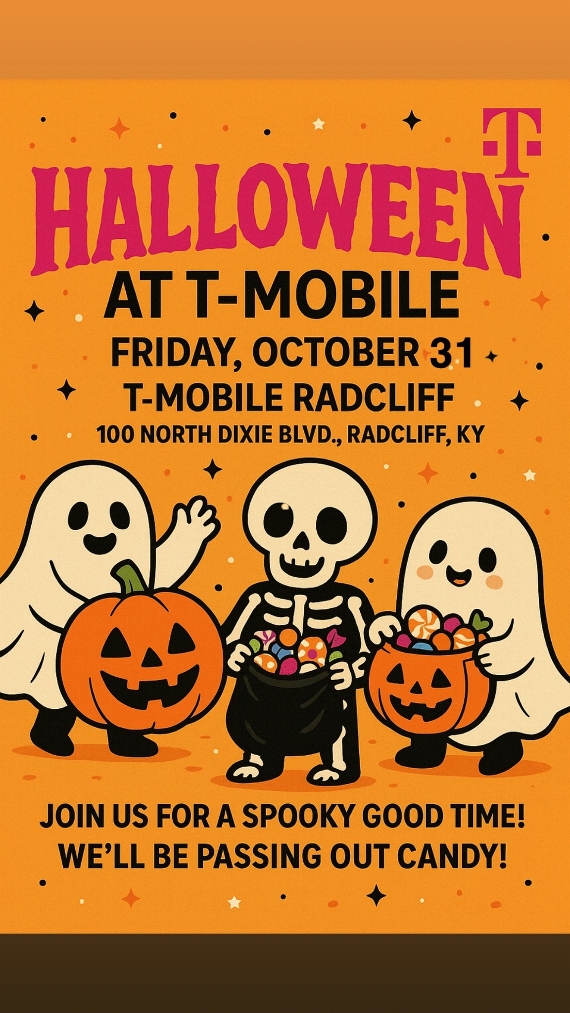 Trick-or-Treat with T-Mobile Radcliff 🎃