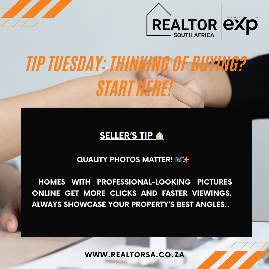 📸 Tuesday Tip When it comes... - EXP, Realtor South Africa | Facebook
