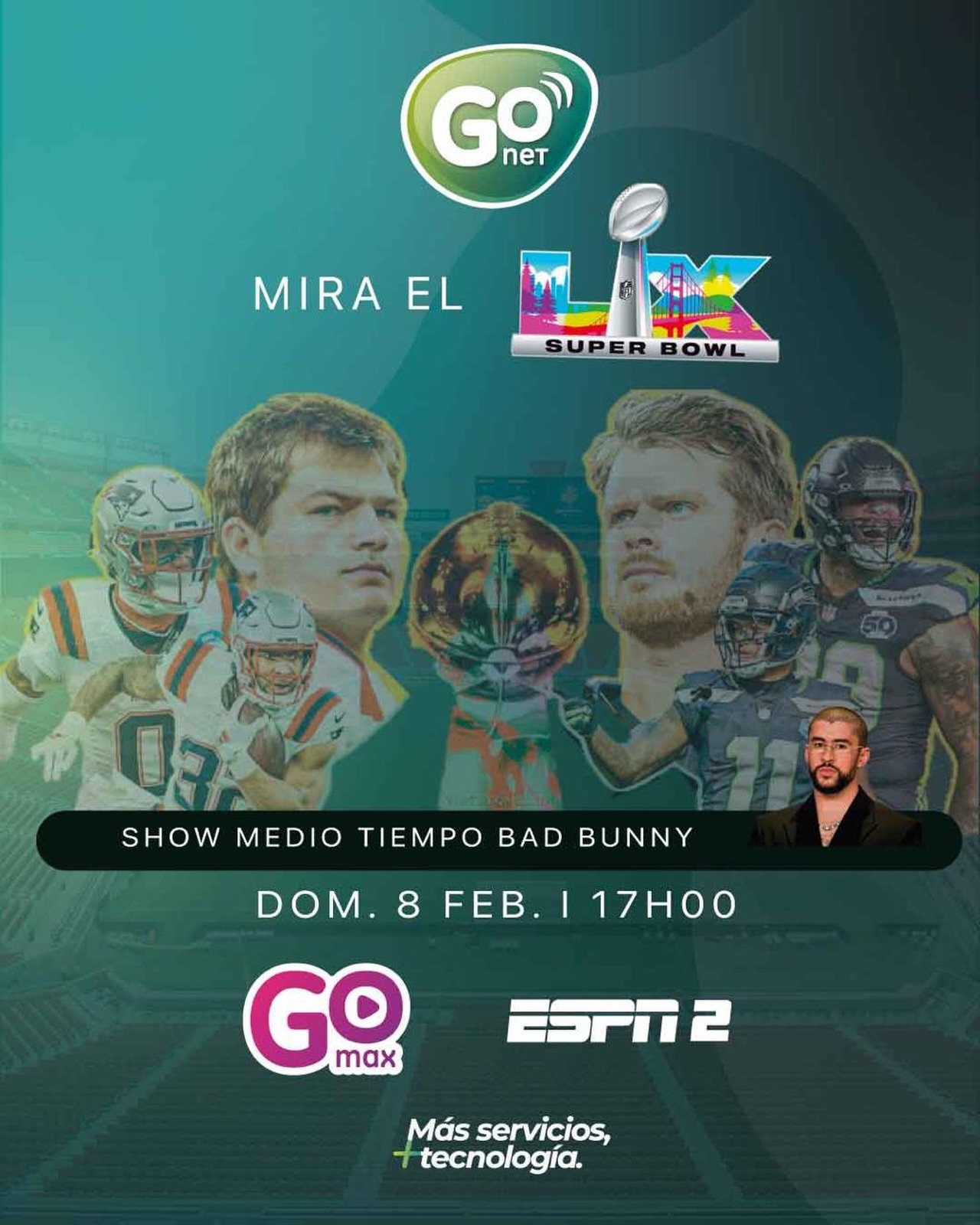 GoNet - 📶🏈 Con tu plan de internet GoNet + GoMax disfruta... | Facebook