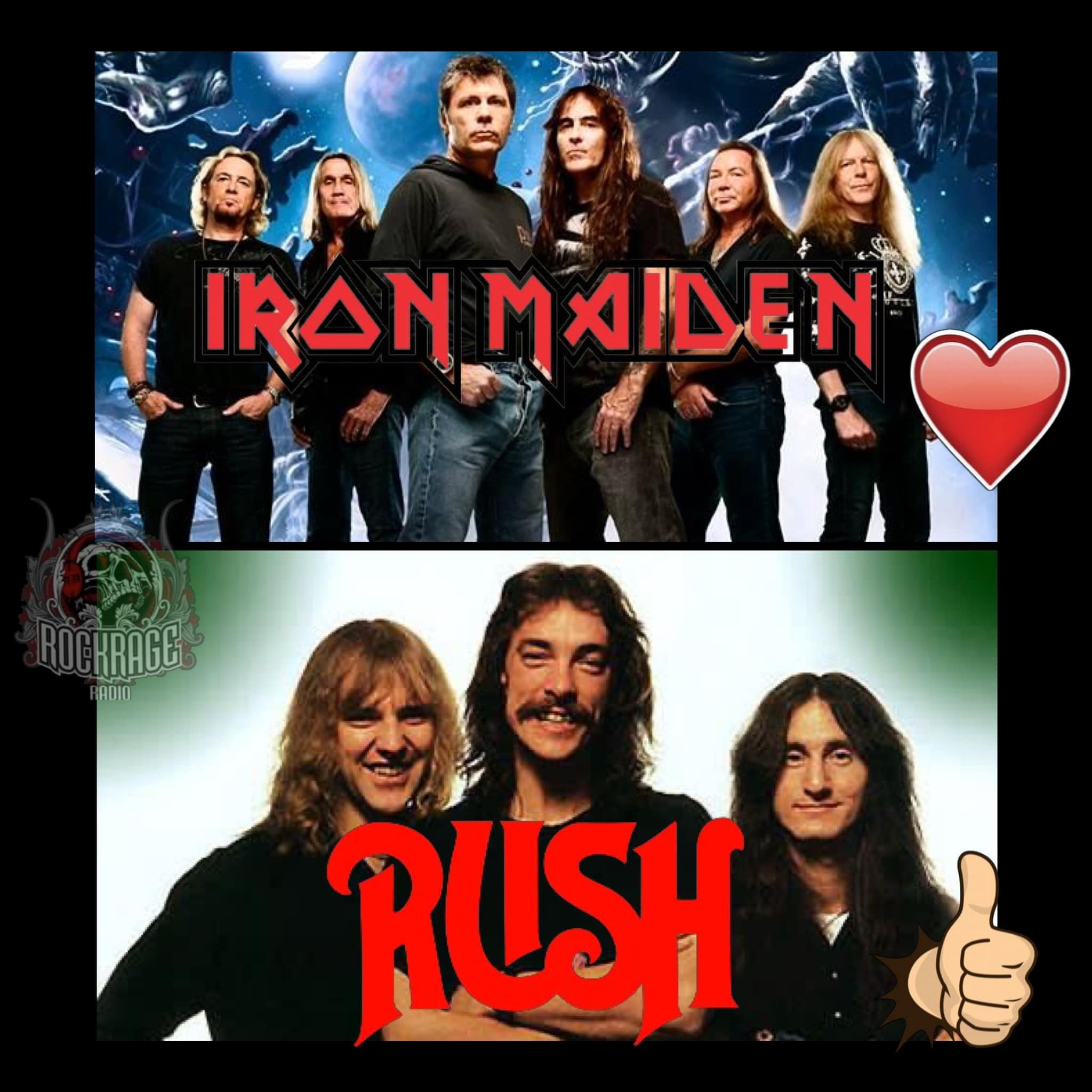Which band is better, Iron Maiden or Rush?