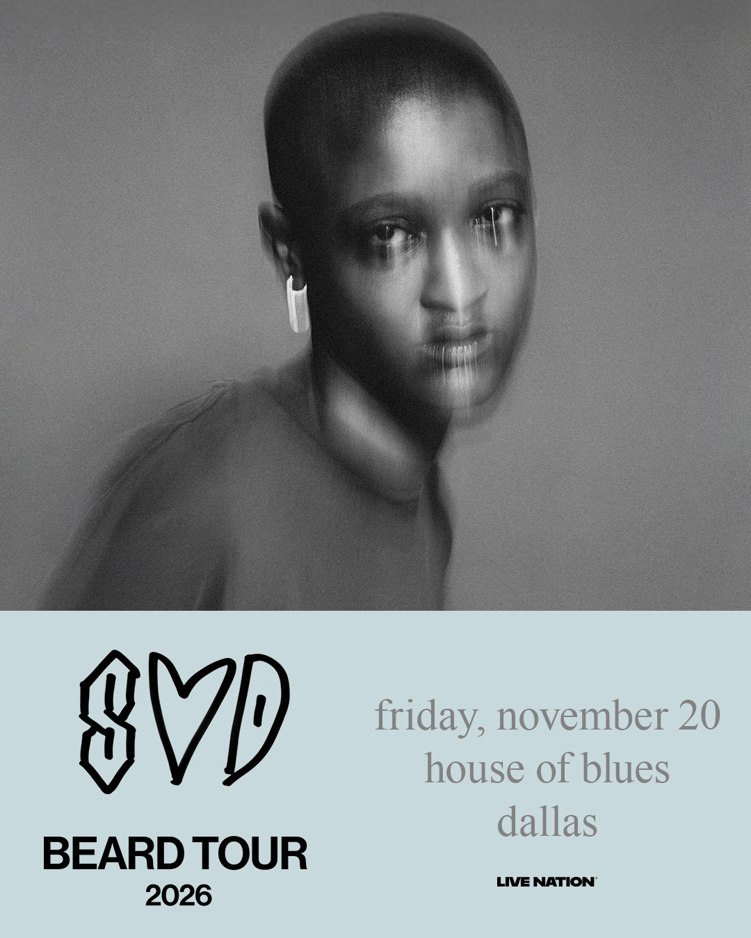 JUST ANNOUNCED 🤩 @syd Beard Tour 2026 at House of Blues Dallas on