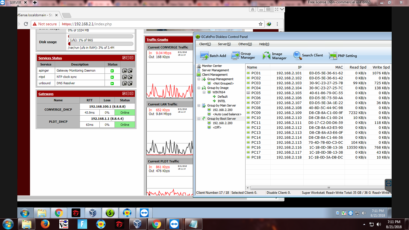 Multi-pc, Diskless,Pfsense ,Laptop And Desktop Services | Facebook