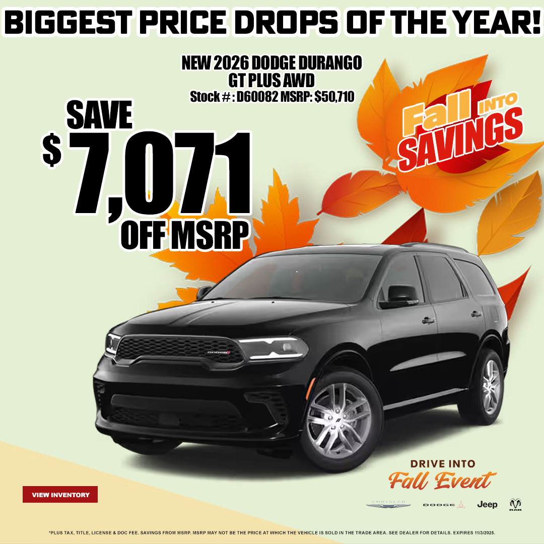Gurnee - 🔥 Big Fall Savings 🔥 Save $7,071 Off MSRP on the New 2026 ...