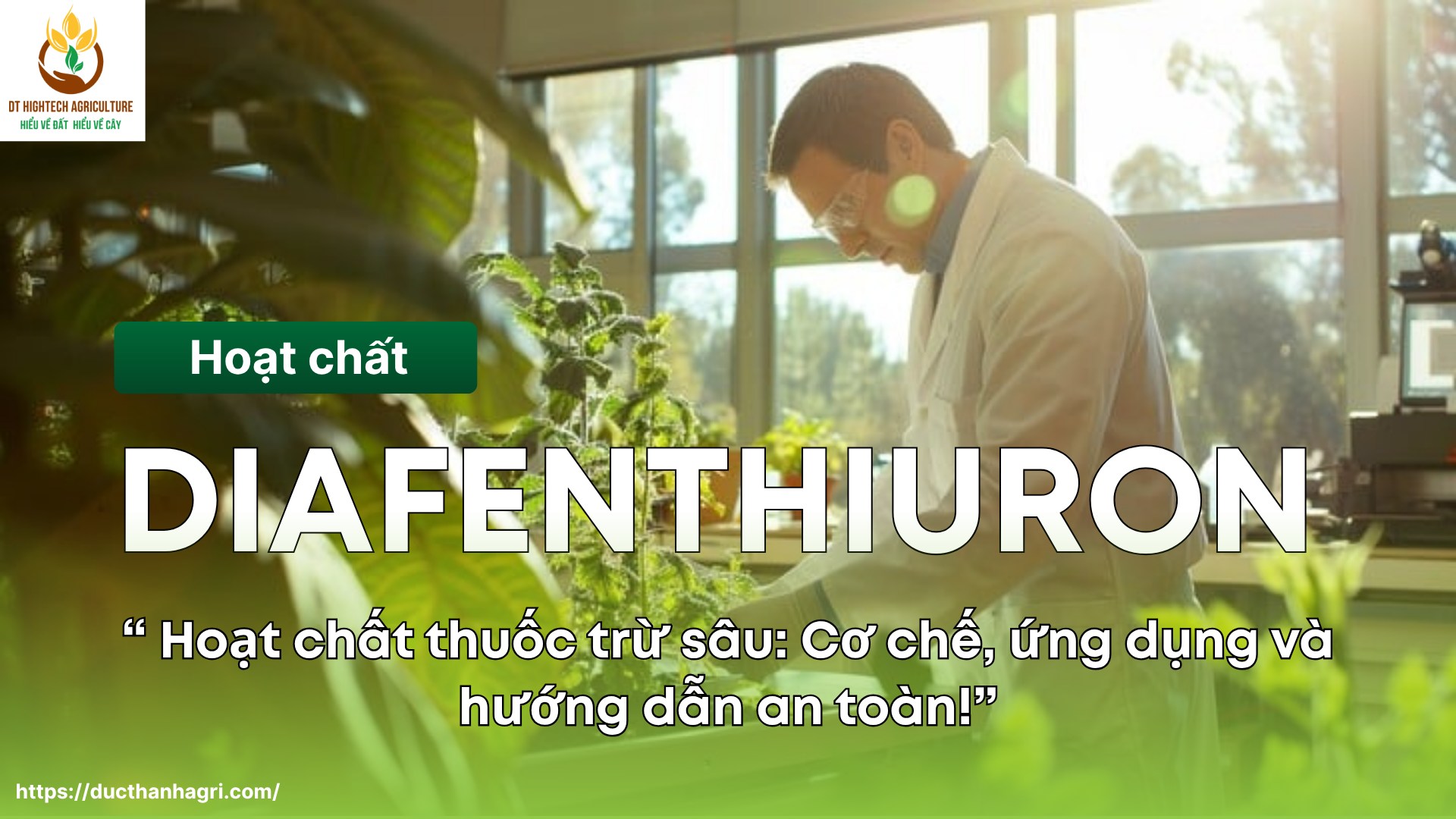 Agriculture - 🌿 Diafenthiuron – Hoạt chất thuốc trừ sâu: Cơ chế, ứng