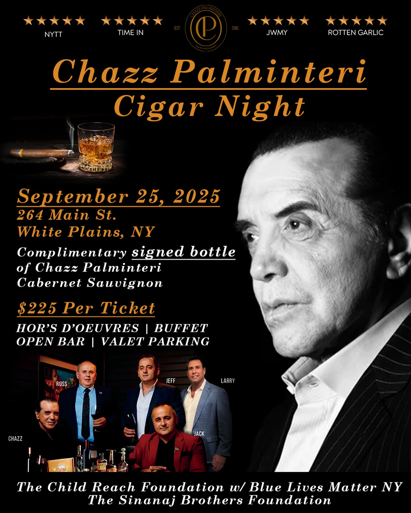 Chazz - Come and join me for a wonderful night at my restaurant in ...