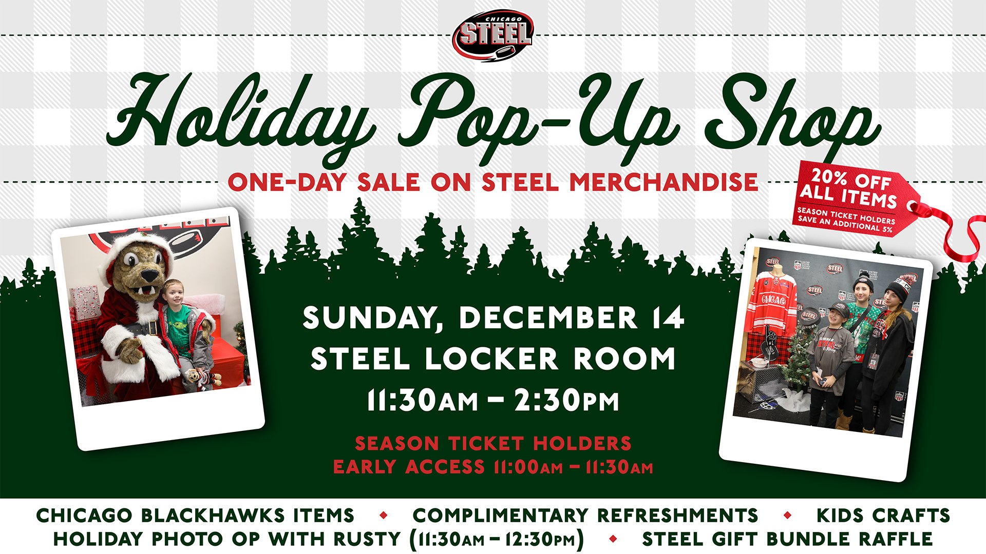 Join us for our third annual... - Chicago Steel Hockey Team | Facebook