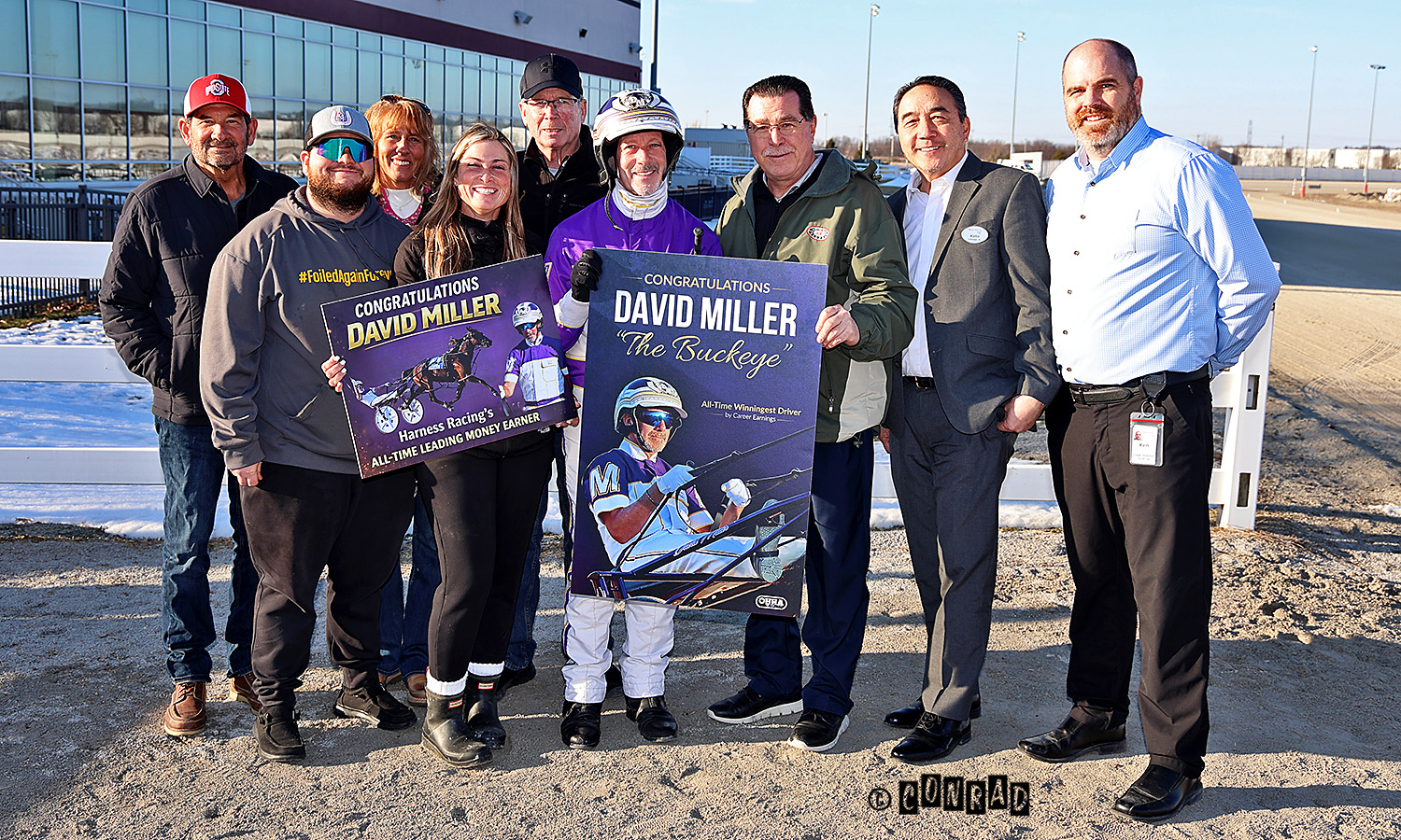 Ohio - David Miller became harness racing’s all-time leading driver for ...