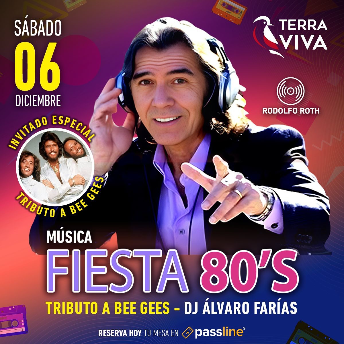 Terra - 🎉 ¡No te pierdas esta gran Fiesta Ochentera en Terra Viva Olmué ...