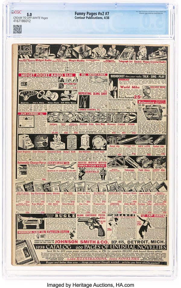 www.afnews.info segnala: The Incredibly Rare Funny Pages V2#7, at