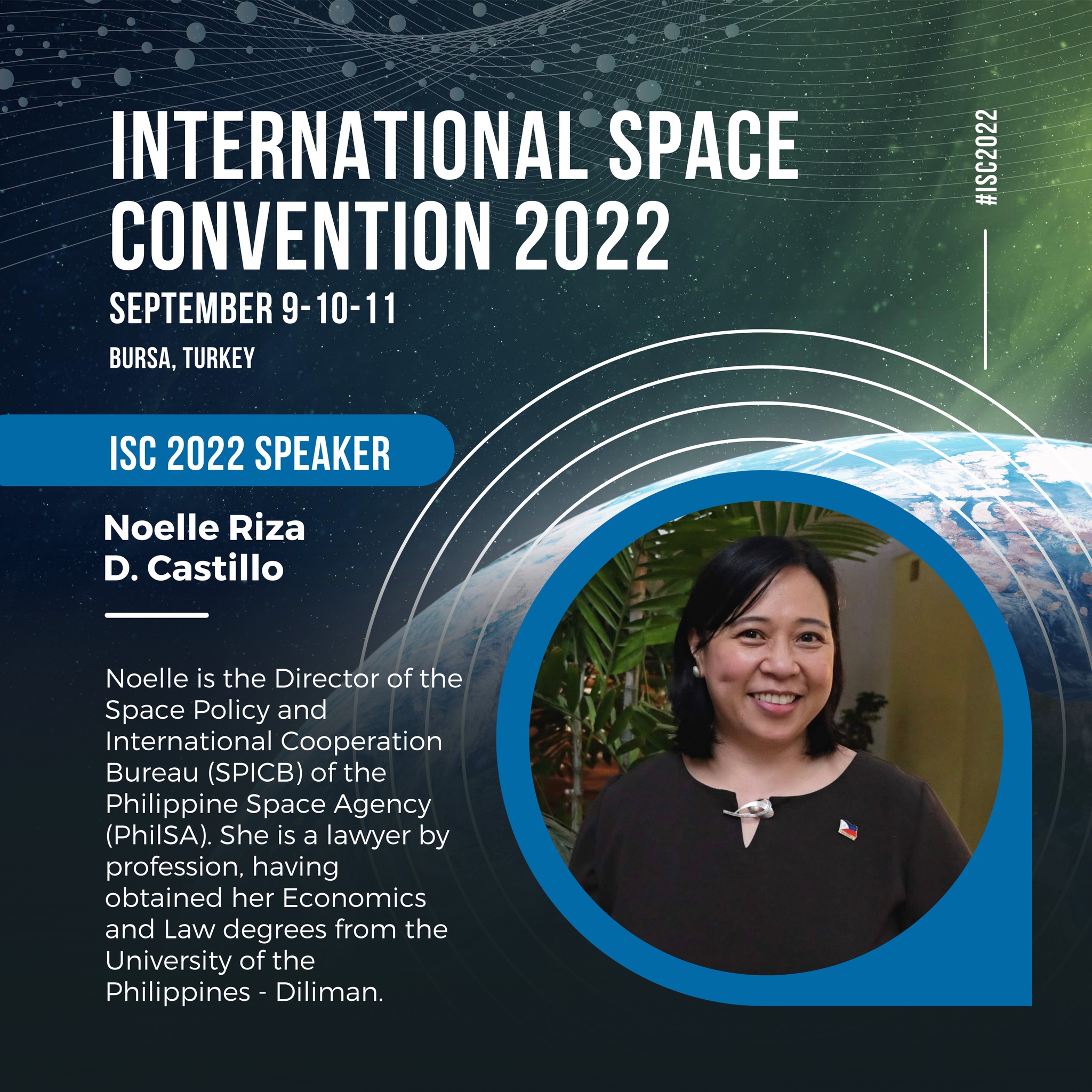Latest ISC 2022 Speaker... - International Space Convention | Facebook