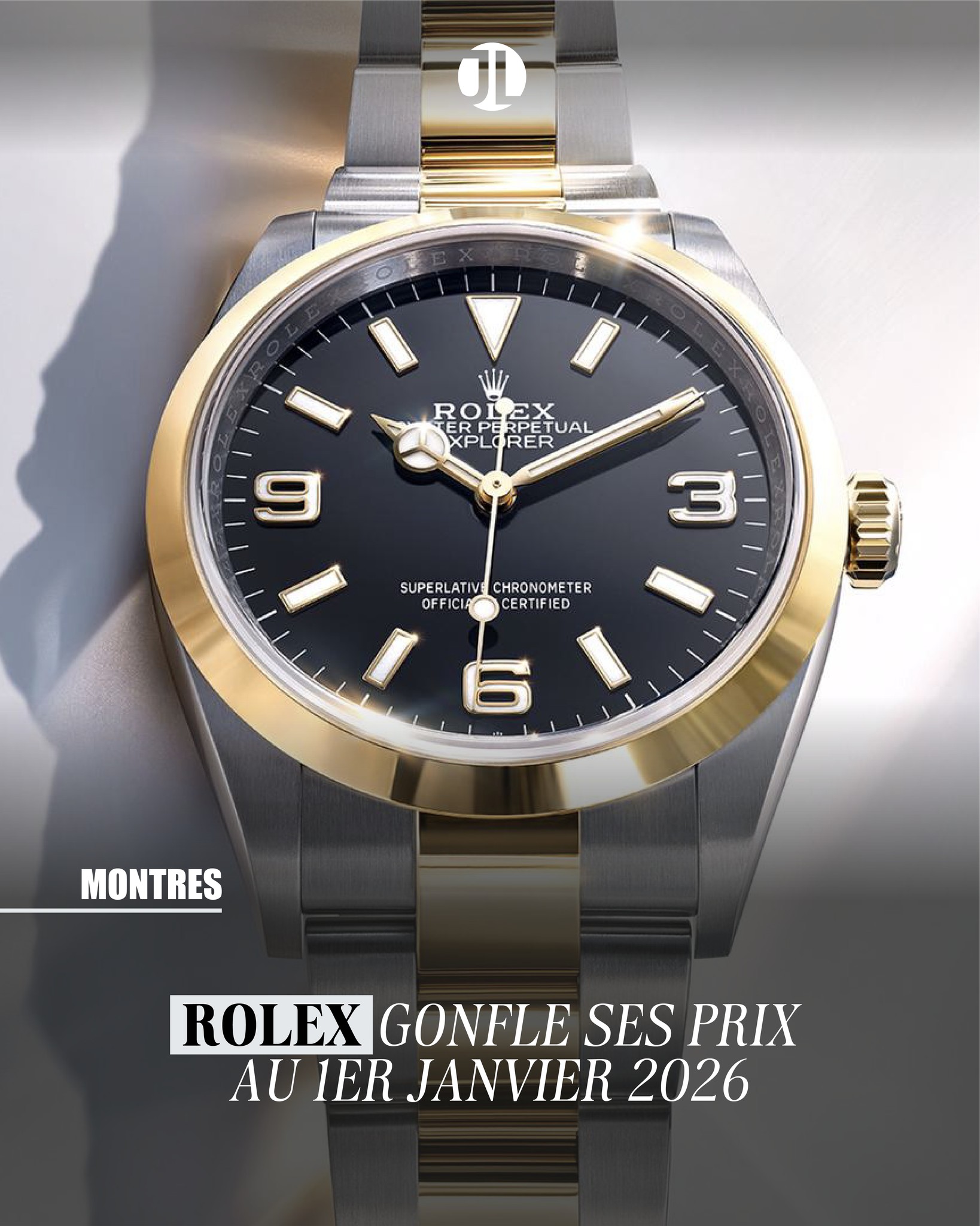 Journal - Hausse tarifaire : Rolex gonfle ses prix américains pour 2026 ...