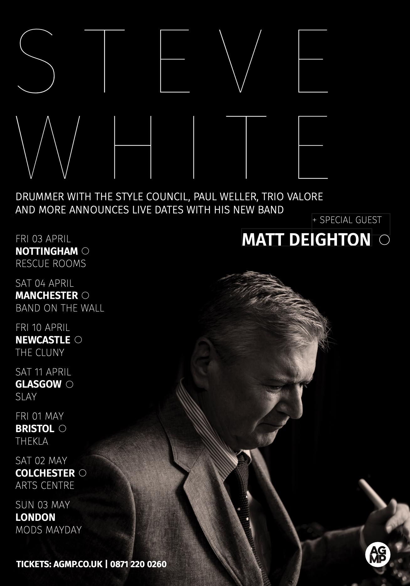 some news , our dear friend and amazing musician Matt Deighton 