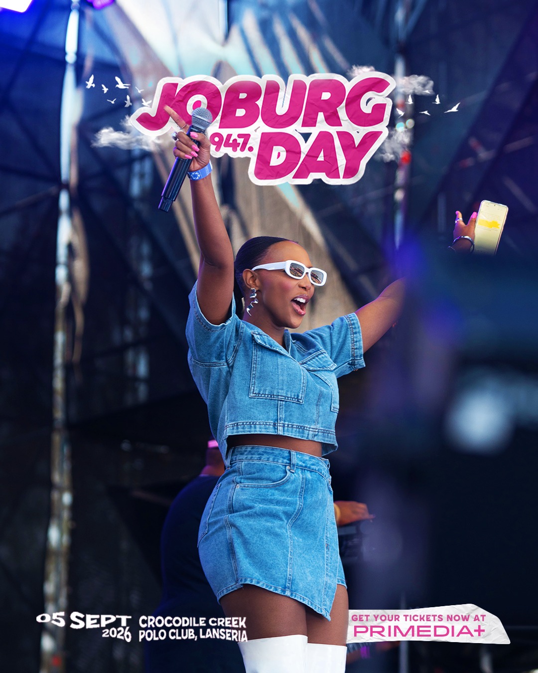 IT'S BACK! #947JOBURGDAY is coming to you on Sept 5th @ Crocodile