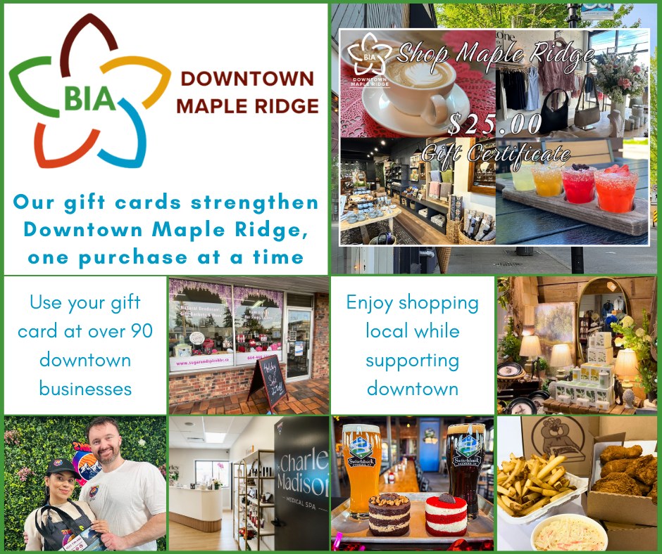 🛍️ Supporting Our Downtown Businesses... - Shop Maple Ridge | Facebook