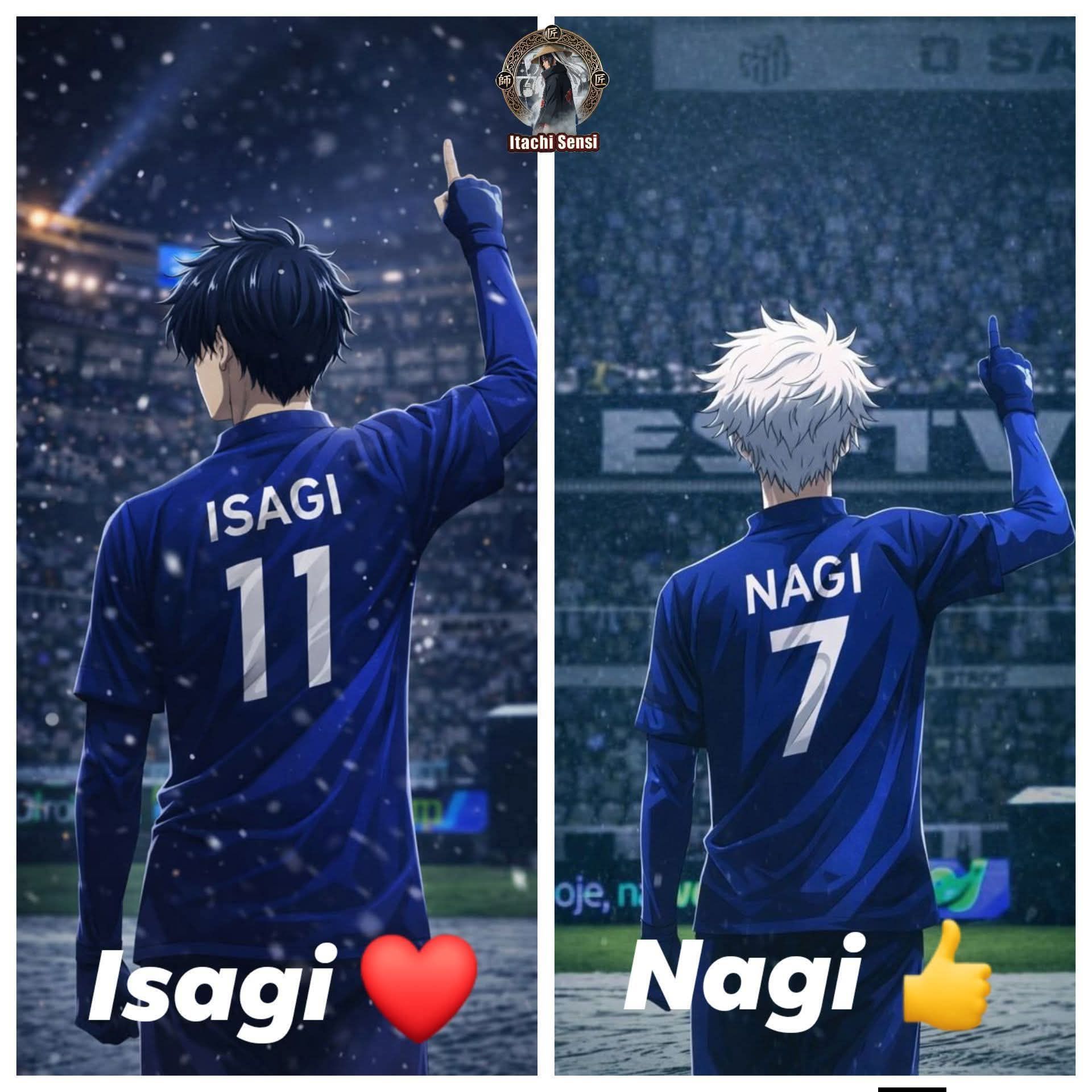 Who is the favorite character in Blue Lock, Isagi or Nagi?