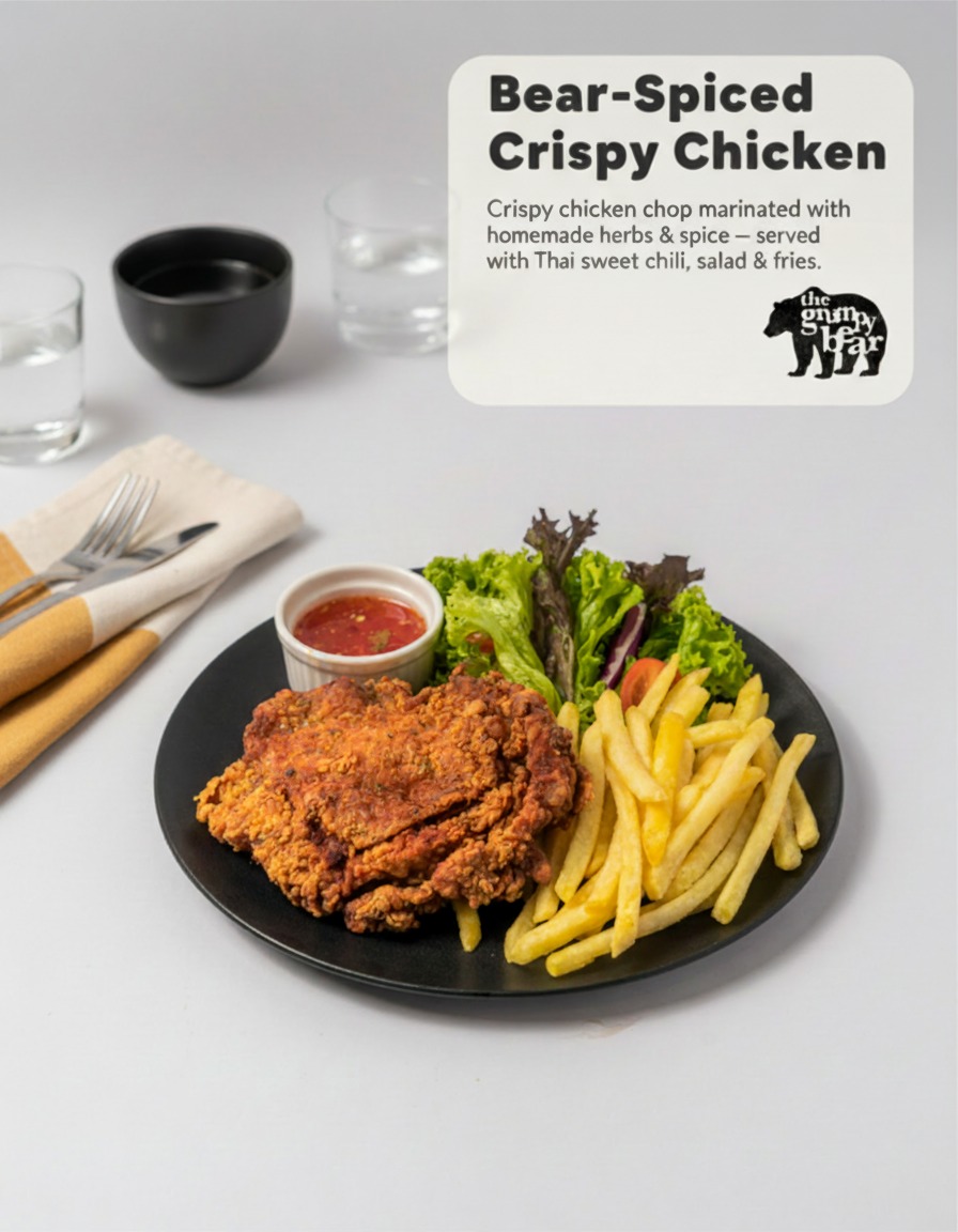 The Grumpy - Golden, crunchy, and packed with flavour — the Bear-Spiced ...