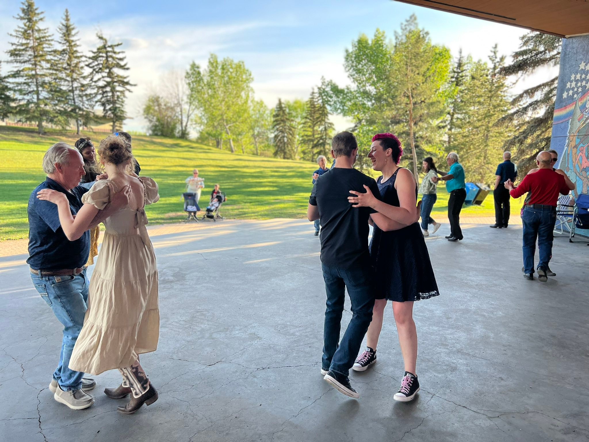 Peace - We had a great time at our first Dancing in the Park night ...