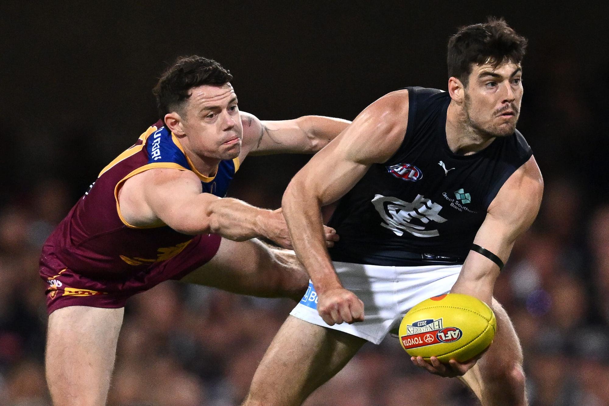 AFL - The Lions and Blues will line up in a taste tester before the ...