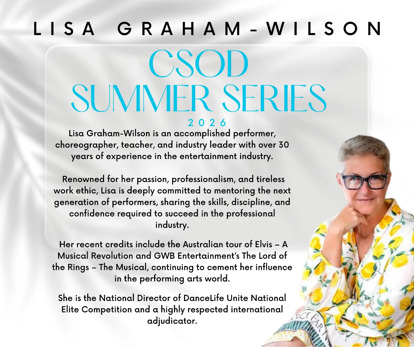 CSOD SUMMER SERIES 2026 🩵... - Capricorn School of Dancing | Facebook