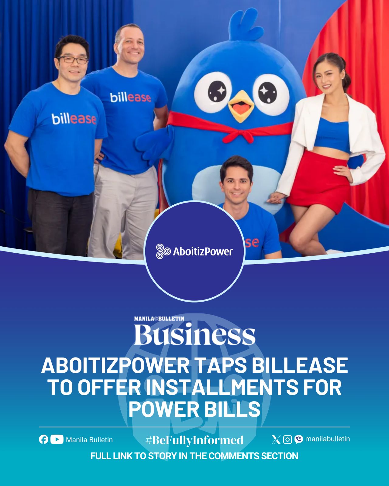 Manila - Aboitiz Power Corp. is expanding the payment options available ...