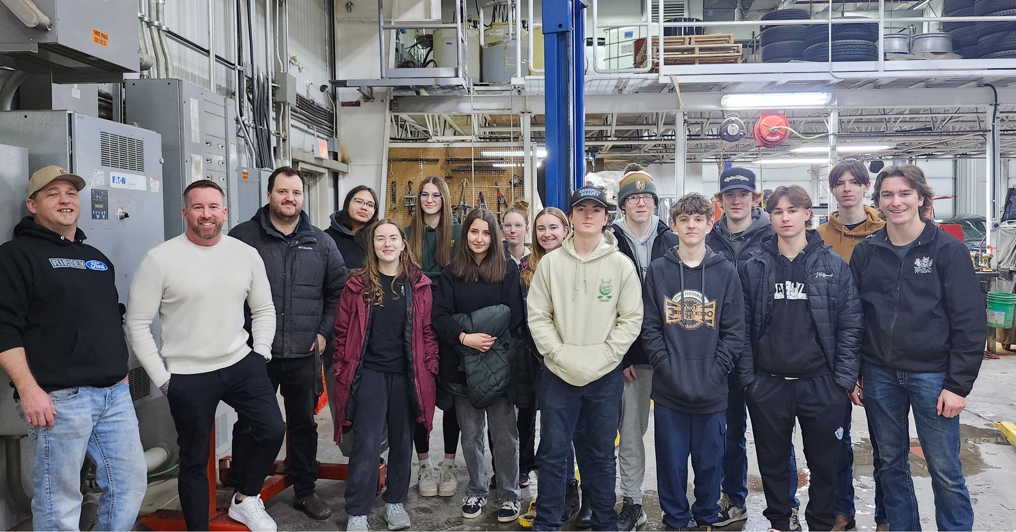 Ripley - Today, Jay Weixl, our Shop Foreman, is taking Grade 10 ...