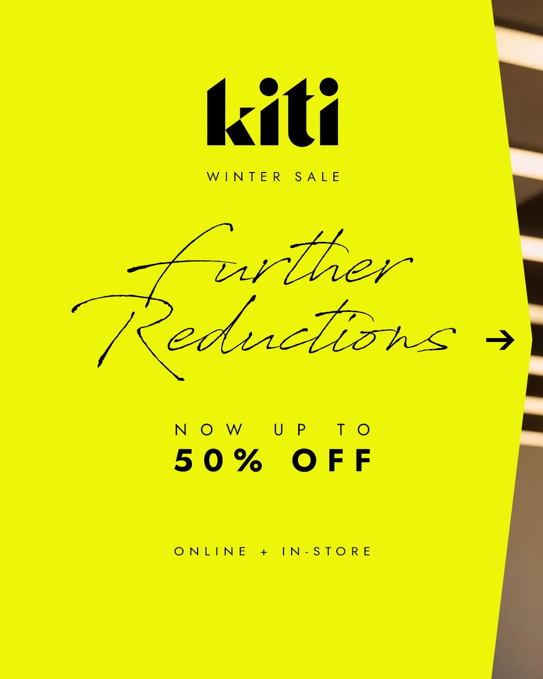 Kiti - 2026 just got better! Further reductions now 50%... | Facebook