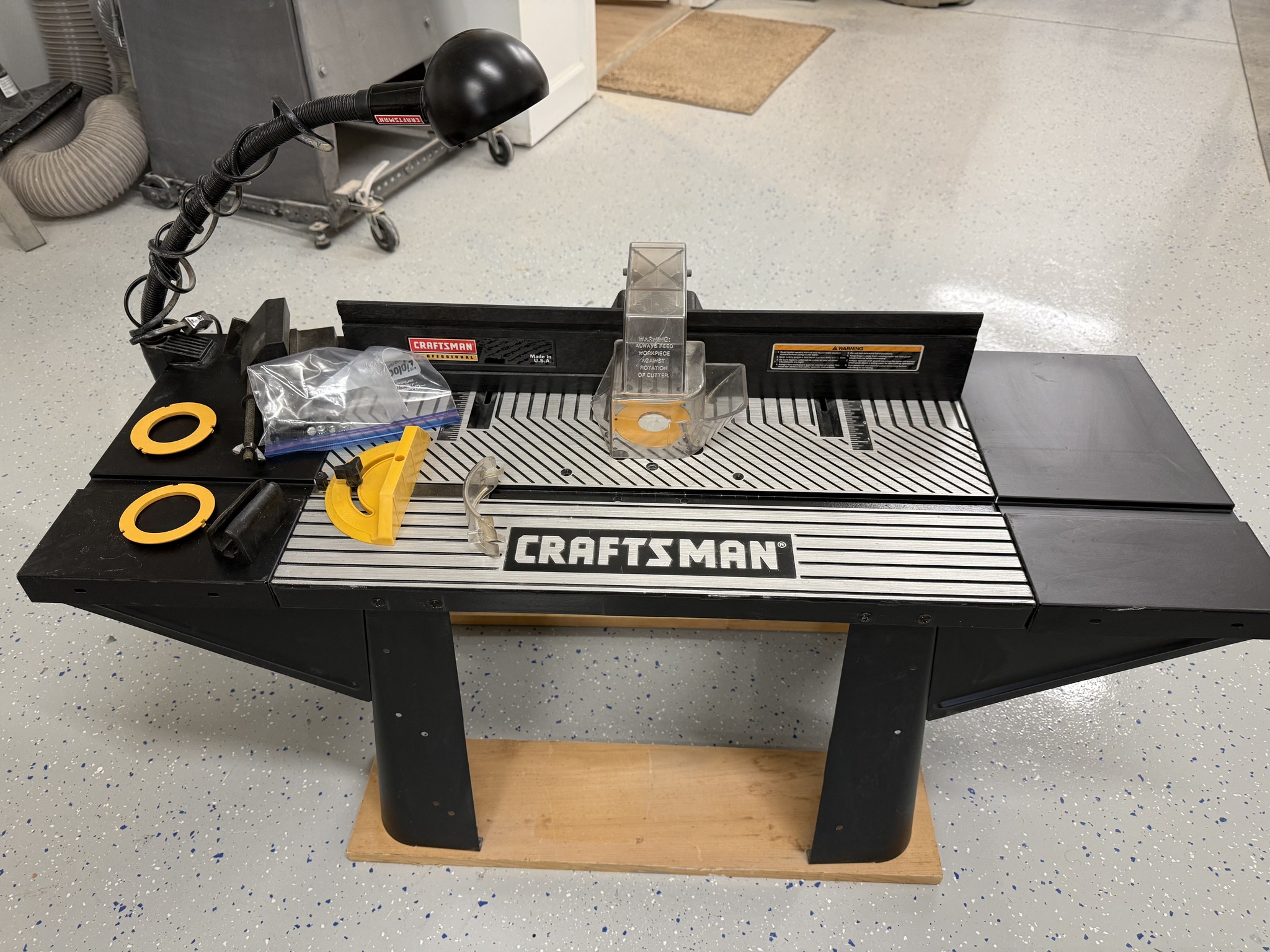 Craftsman Router Table with Extensions - Router Tables - Leesburg ...